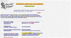 Desktop Screenshot of precious-testimonies.com